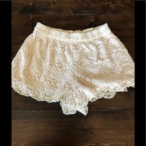 Free People Lace Shorts